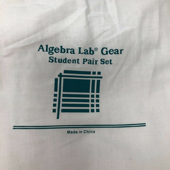 Math Manipulative Student Block Set Algebra Lab 103 Pieces Activity Homeschool - Picture 2 of 11